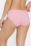 Zivame Anti-Microbial Low Rise Full Coverage Hipster Panty (Pack of 3) - Multicolor — thumbnail 3